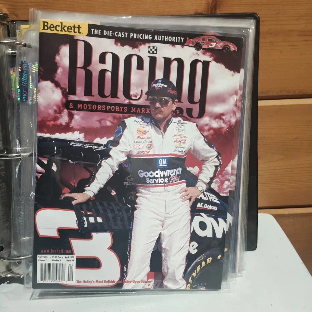 Vintage Beckett Racing Magazine April 2000 Near Mint Protective Sleeved